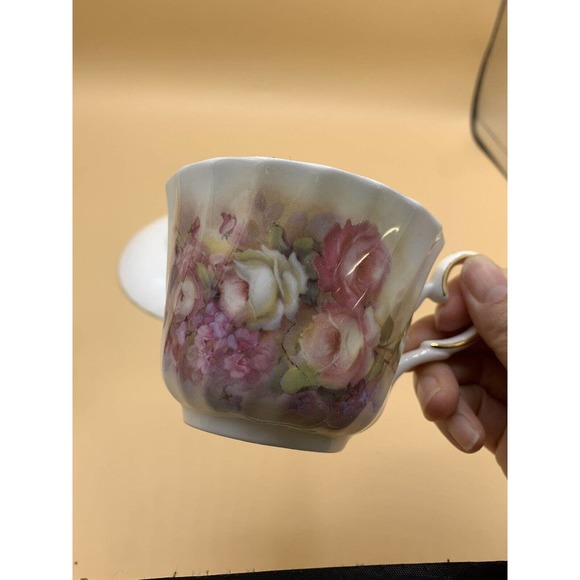 Royal Patrician Fine Bone China Grandmother Cup & Saucer England - Picture 3 of 10